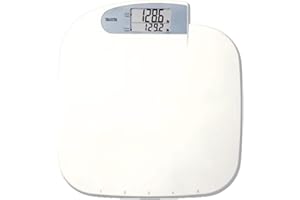 Tanita HD-351 Japan Technology Digital Bathroom Weight Scale- 440 lbs Capacity - Accurate & Precise with 5 Multi-User Convenience, Previous & Current Weight Memory - 2" Easy to Read Large Display