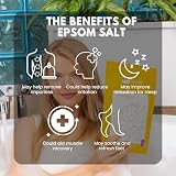 Eco Bath London Muscle Joint Epsom Salt 1kg Lemongrass Peppermint Eucalyptus view 4