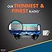 Gillette Fusion5 ProGlide Men's Razor Blade Refills, 4 Count, Mens Razors / Blades