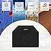 Syntus Grill Cover with Grill Brush 58 Inches Waterproof Heavy Duty BBQ Covers Gas Grill Cover for Weber, Brinkmann, Char Broil, Holland, Jenn Air
