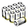 Piles CR2 Lithium, Keenstone 850mAh Batterie CR2 3V Lithium 12PCS, Compatible avec DLCR2 | CR15H270 | KCR2, SLR Batterie…
