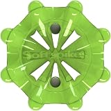 SoftSpikes Fast Twist 3.0 Pulsar Green Slime White Spikes Set view 3