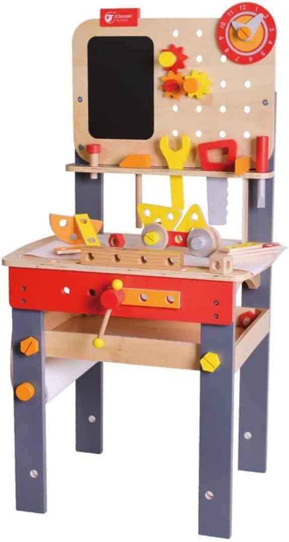 Classic World Carpenter Workbench with Tools