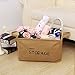 Ohuhu Jute Storage Baskets Organizers, 2-pack of 2 Sizes for Bookshelf, Cabinet, Kids Room, Playroom