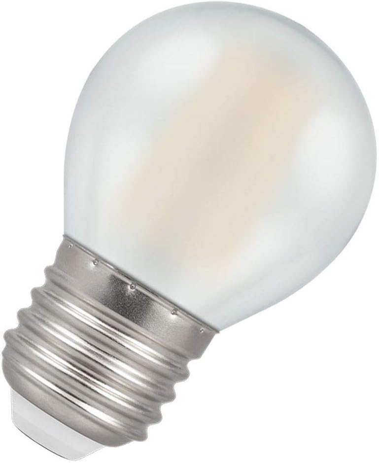 Crompton Lamps LED Golfball 5W E27 Dimmable Filament Warm White Pearl (40W Eqv)