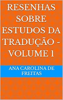 Livro Resenhas sobre estudos da tradução - volume 1