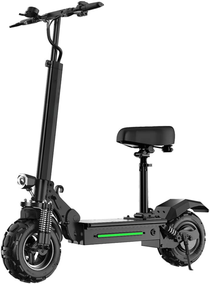 11 inch Off-Road Trottinette électrique Adult 500W Motor Power Max Speed 40km/h Double Braking System 60Km Long-Range Battery Load to 150kg Max