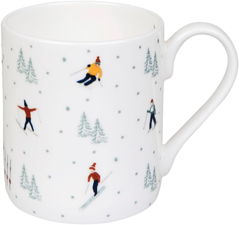 Sophie Allport Skiing Mug Standard Amazon.co.uk Kitchen & Home