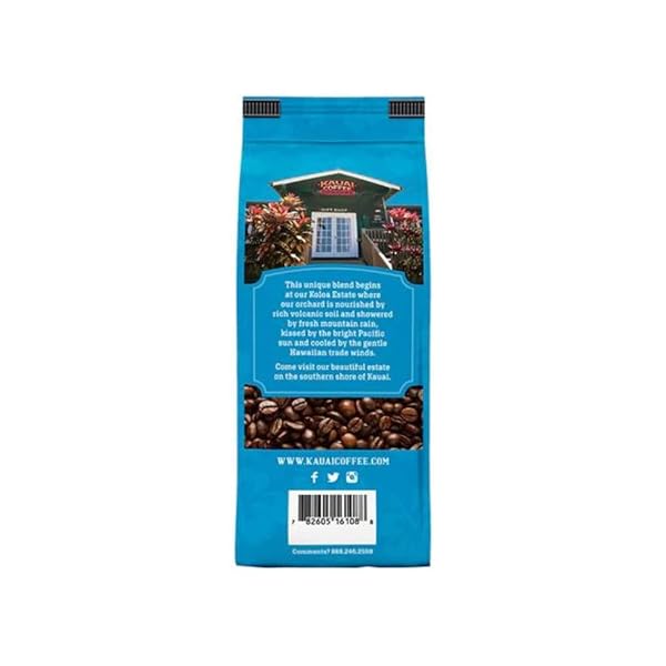 KAUAI HAWAIIAN GROUND COFFEE, COCONUT CARAMEL CRUNCH FLAVOR – 10% HAWAIIAN COFFEE FROM HAWAII’S LARGEST COFFEE GROWER – BOLD, RICH BLEND 10 OUNCE (PACK OF 2)