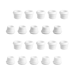 Fielect 50Pcs Rubber Grommet 7mm Inner Dia Oil