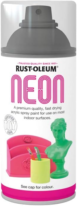 Rust-Oleum 150ml Neon Spray Paint - Yellow