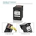 Valuetoner Remanufactured Ink Cartridge Replacement 2 Pack for HP 21 C9351AN & 22 C9352AN (1 Black + 1 Tri-Color) for HP DESKJET F4180,F2210,D1560,3930,Office 4315,J3640,FAX 3180,PSC 1401 Printer