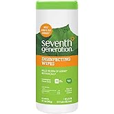 SEVENTH GENERATION Disinfecting Wipes, 35 CT