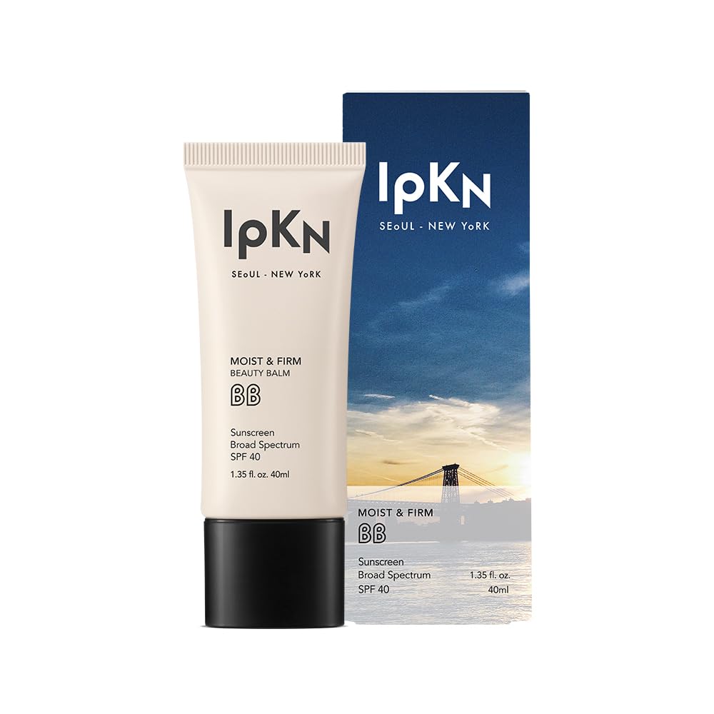 Photo 1 of IPKN Moist & Firm SPF40 BB Cream(Light/Medium) - Ultra-Hydrating Daily BB Cream - Lightweight, Non-Greasy Face Base with Antioxidants for Smooth, Radiant Skin