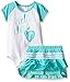 Adidas Baby Girls' Bodysuit and Skirt Set