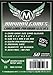 Mayday Games 7077 Card Game Sleeves44; Dark Green