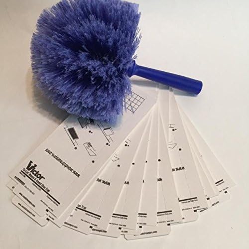 1 Jt Eaton Cobweb Duster Head and 12 glue boards good for monitoring for spiders bed bugs roaches and other insects