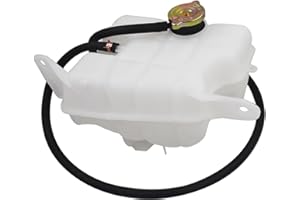SEBLAFF Engine Radiator Coolant Overflow Reservoir Tank White Replacement for Liberty 2002-2007 Replacement for 52079788AE
