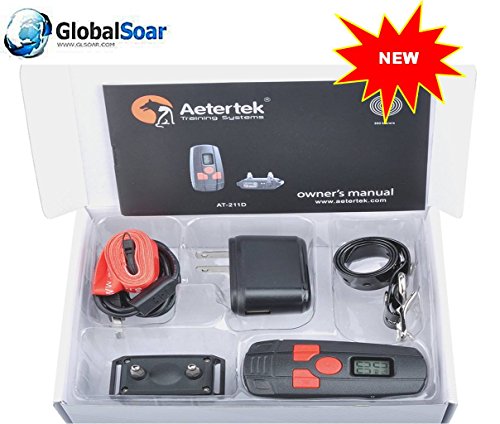Aetertek 211D-350W-1 400 Yard small Dog (3 ~ 12 lbs) Training Anti Bark Collar