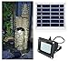 Oasity Solar LED Light – 500 Lumens – IP65 Waterproofness Rating – Perfect Solar Spotlight for Patio, Gazebo, Or Backyard