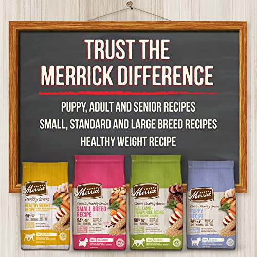 Merrick Classic Healthy Grains Dry Dog Food with Real Meat 12 Pound