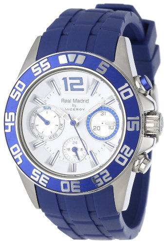 Viceroy 432842-05 - Reloj de Pulsera Mujer, Acero Inoxidable, Color Azul
