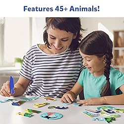 Skillmatics Animal Alphabet Puzzle - 52 Piece
