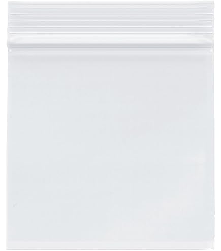 4x10 Reclosable Plastic Bags – 2 Mil Clear Resealable Zip Top – 4" X 10" – Aviditi PB3576 – 100 Bags