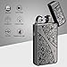 Kivors Rechargeable Windproof Arc Lighter Flameless Electronic Plasma Double Arc Lighter