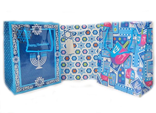 UPC 011822176934, Hanukkah Gift Bags - 6 Pack (Medium)