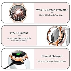 GEAK 2 Pack Bling Case Compatible with Samsung