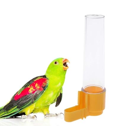 Pet Supplies Pet Bird Feeder Parrot Feeding Water Drinker Cup Bowl