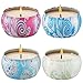 Onlywax Scented Candles Girfts Sets for Women and Men 100% Soy Wax Tin Candles, Aromatherapy Jar Candles for Home Décor Christmas Gift Celebration. Set of 4thumb 1