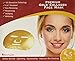 iBeauty Labs Collagen Face Mask 24k Gold Crystal and Lavendor for Anti Aging Face Toning Skin Care (Gold Mask)
