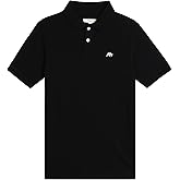 AEROPOSTALE Boys Polo Shirt - Soft Cotton Stretch Classic Fit Athletic Short Sleeve Collared Golf Polo Shirt for Boys