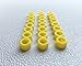 25pcs/Bag Large Type Dental Silicone Instrument Color Code Rings-Yellow