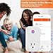 Smart Plug SWA1 Mini Wireless Smart Socket Outlet Works with Amazon Alexa Echo Dot Google Home App Remote Control from Anywhere No Hub Required Timing Switch Home Device Energy Saving 1-Pack