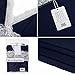 Ekouaer Womens Langerie Sleep Gown Nightshirt,Viscose-navy,X-Large