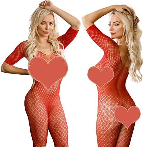 Spicy Temptations Women Open Crotch Sexy Tight Body Stocking Lingerie Erotic Full Body