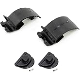 Side Cover Clips Set Left Side Battery Cover Mount Compatible with Harley Sportster XL883 XL1200 48 72 2004-2017