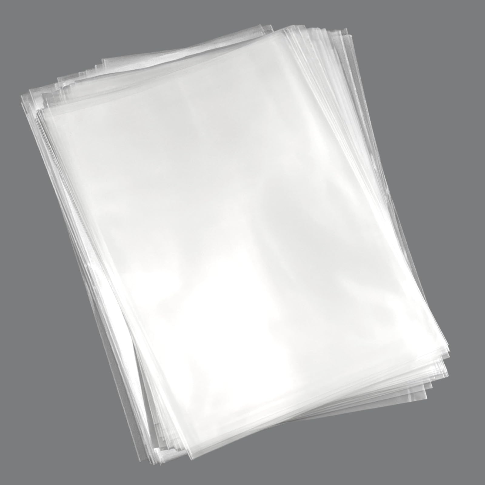Bag It Plastics Cellophane Sweet Bags Crystal Clear Display Bags 5" x 7" / 125mm x 175mm - Pack of 100 | Ideal for Cookies, Sweets, Gifts, Jewellery, Soap, Chocolates & More
