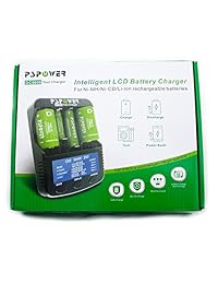 DC5000 función de cargador de batería universal Tester, Li-Ion, NiMH NiCd USB Power Bank 18650 AAA, AA, C, D