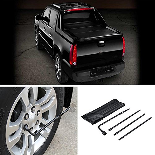 Click Here to See More Images AUXMART Premium Spare Tire Tool Replacement Kit Fit Chevrolet GMC Cadillac Trucks SUVs
