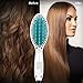 Apalus Mini Hair Straightening Brush, Ceramic Hair Straightener Brush With Anions Generator For Silky Hair, Anti Scald, Detangling Hair Brush, Perfect For Traveling On The Gym With A Bag