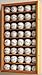 40 Baseball Ball Display Case Cabinet Holder Wall Rack w/98% UV Protection Lockable