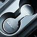 Car Cup Pad fit for Murano ,Nissan Murano Decora Accessories Automobile Cup Holder Pad,1 Pcs Fit for 2015 2016 2017 2018 Nissan Murano(Silver)