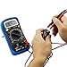 HOLDPEAK 838L Manual-Ranging Digital Multimeter for Measuring AC DC Voltage, DC Current, Resistance, Diodes, Transistors, Temperatures with Non Contact Voltage Test