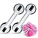 Grab Bars for Bathroom by Dr. Maya - Bath Support with Free Shower Sponge - Powerful Suction Grip - Tool-Free Installation - Instant Shower Handle - Assist Balance Handrail Boosts Tub Safety for All