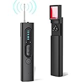 OVWE Hidden Camera Detectors,Spy Camera Detector,Hidden Bug and GPS Tracker Finder, Privacy Protector, 5 Levels Sensitivity 4 Modes, 25H Working Time