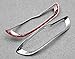 GOOACC ABS Chrome Rear Fog light lamp Cover Trim Fits Jeep Cherokee 2014 2015